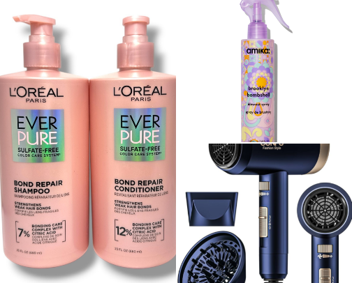 MY CURRENT STEP BY STEP HAIRCARE ROUTINE—🧼🛀💆‍♀️ cover photo collage