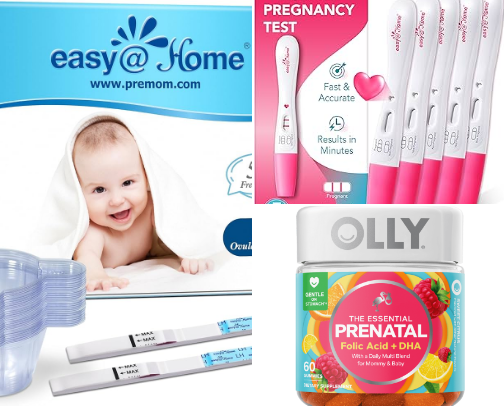 Baby Conception & Pregnancy Essentials Deals cover photo collage