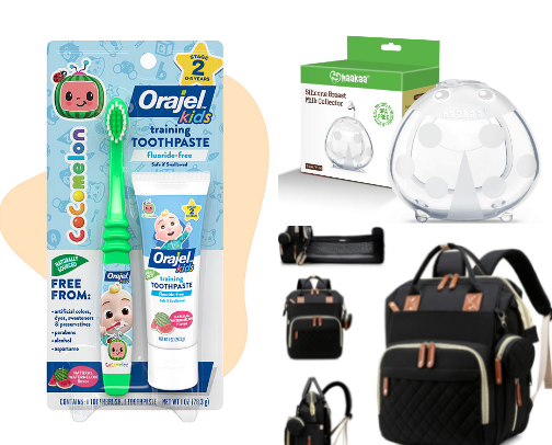 New momma or current momma must haves! cover photo collage