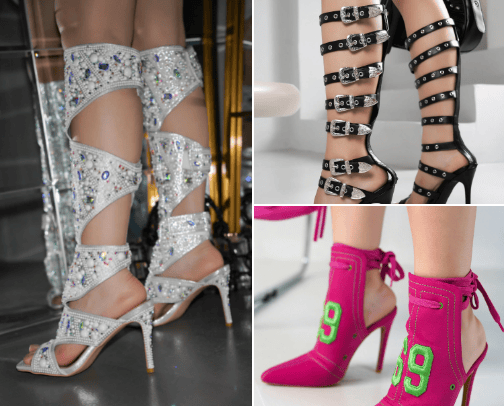 Fabulous heels! cover photo collage