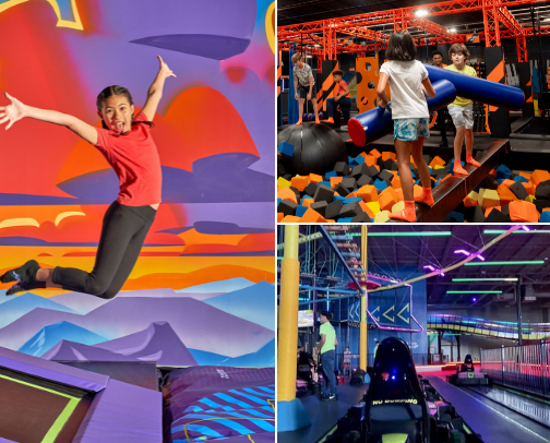Best Trampoline & Indoor Adventure Parks in Orlando & Kissimmee: A Local's Guide cover photo collage