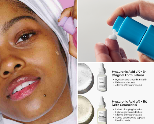 “Best Hydrating Serums for Plump, Healthy Skin (2025)” cover photo collage