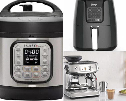 Kitchen Appliances and Gadgets cover photo collage