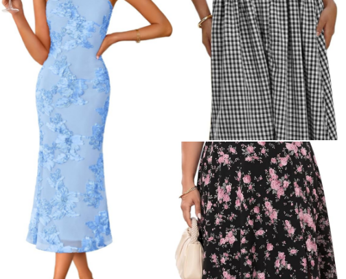 Dresses for her cover photo collage