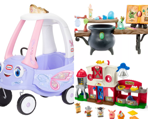 The Best Toys EVER: According to Salem, Age 1 cover photo collage