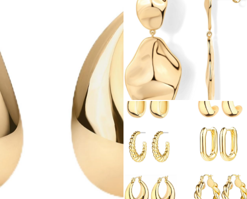 Minimalist Jewelry Pieces cover photo collage