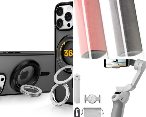 Gadgets for your phone 📱 cover photo collage