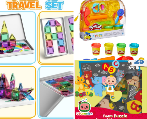 Travelling with small kids cover photo collage