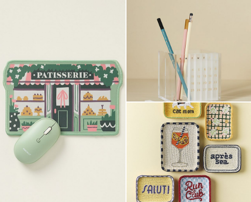 Cute & Colorful Dream Office Finds cover photo collage