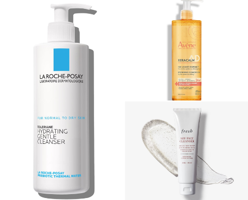 Best Face Cleansers for Every Skin Type ⭐ cover photo collage