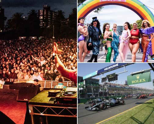 Unmissable Events That Make Melbourne Come Alive cover photo collage