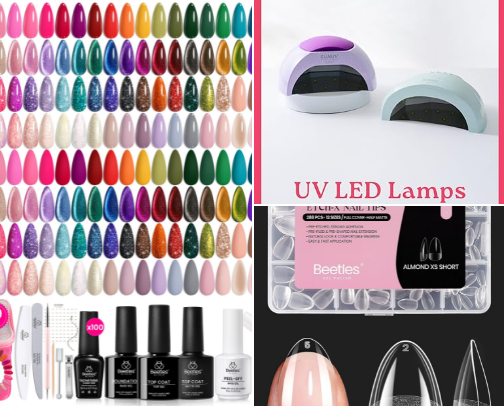 The BEST Gel Nail Products for Beginners💅🏼 cover photo collage