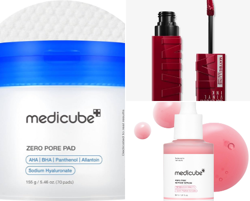 My favorite beauty recs cover photo collage