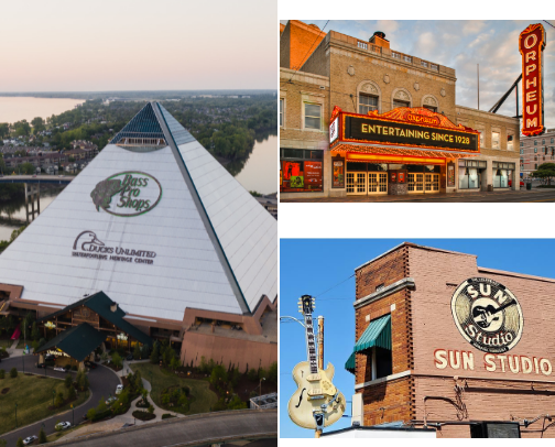 Walking in Memphis cover photo collage