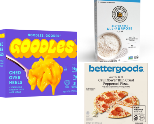 Gluten free foods cover photo collage