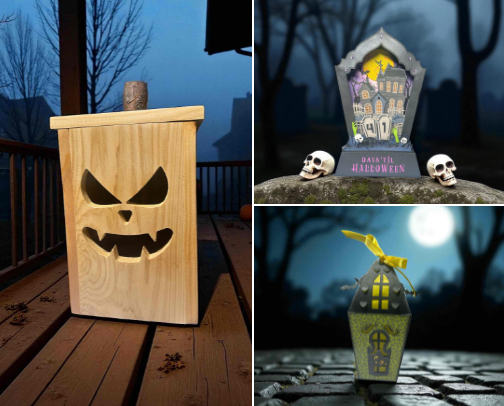Halloween cover photo collage