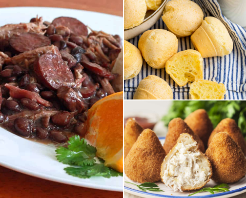 Brazilian food you must try! cover photo collage