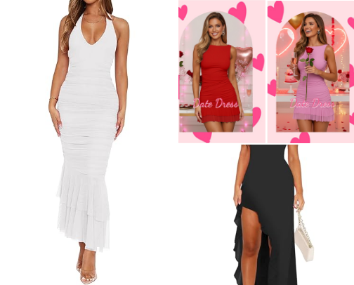 Valentines Day outfit ideas❤️ cover photo collage