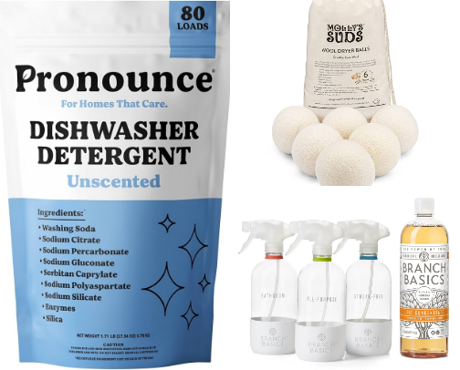 Non-toxic Cleaning Essentials cover photo collage