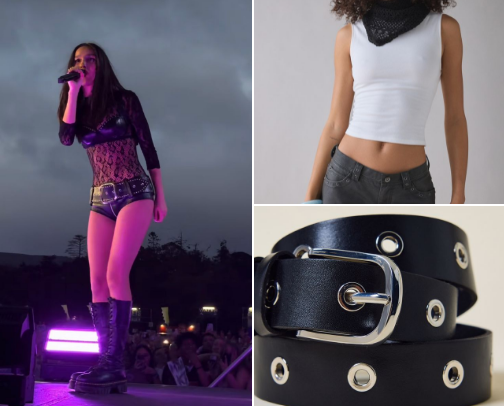 Olivia Rodrigo concert outfit inspo!! cover photo collage