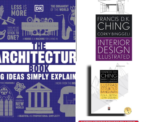 Architecture Book cover photo collage
