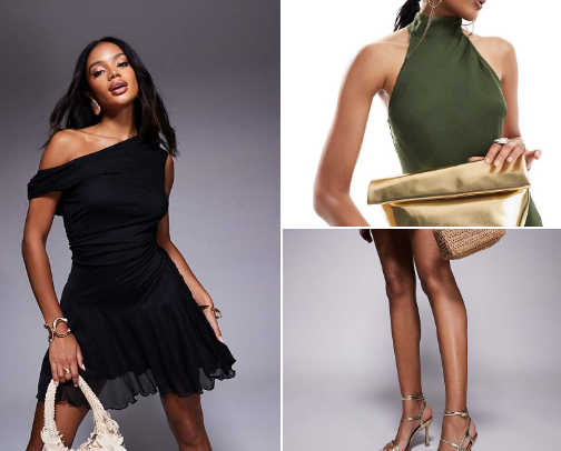 Elegant Date Night cover photo collage