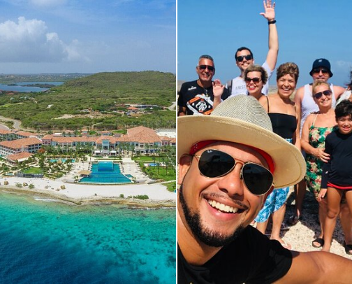 Once known as the Dead Island now called Curacao- Healthy Heart cover photo collage