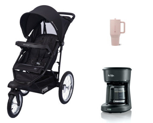 Morning essentials for an active mom in her 30s! cover photo collage