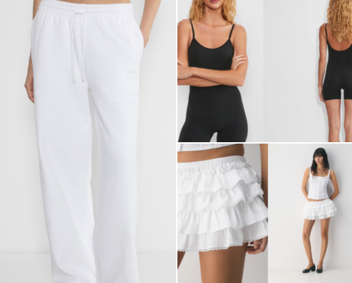 aritzia basics & staple pieces cover photo collage