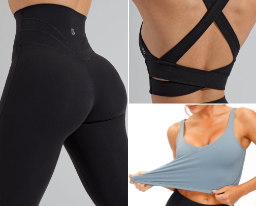 Curvy girl workout essentials ✨ cover photo collage