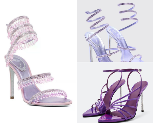 Purple Heels Collection | Lavender, Lilac & Y2K Aesthetic Shoes for Outfits cover photo collage