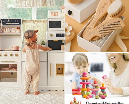 Baby Girl Turns ONE 💕 | Thoughtful + Fun Gift Ideas cover photo collage