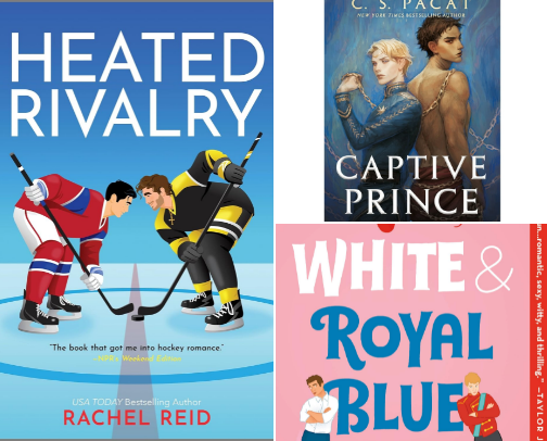 Most Popular MM Romance Books cover photo collage