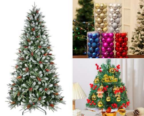 Holidays Essentials, Christmas is Coming decorate your home now.🥰🥰🥰 cover photo collage