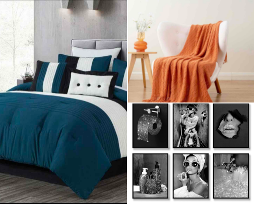 Cozy Home Decor cover photo collage