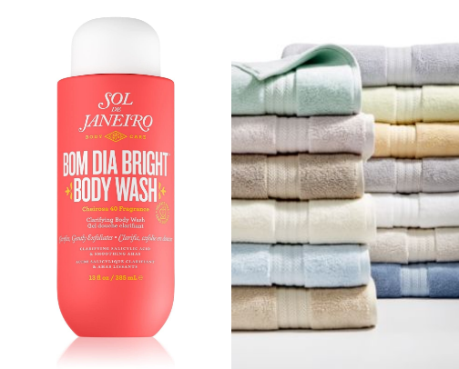 My Bathroom Essentials cover photo collage