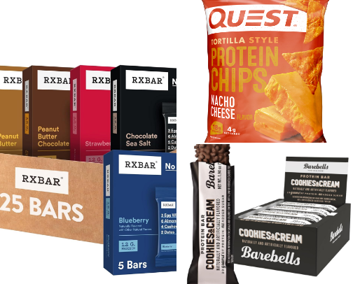 Best High-Protein Snacks for Healthy Cravings (Clean, Tasty & Satisfying) cover photo collage