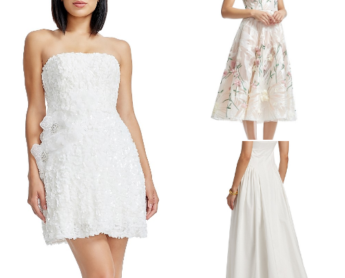 Dresses for all the Bridal Moments Before "I Do": A Bridal Stylist's Picks cover photo collage