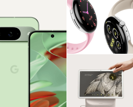 The Google Pixel Starter Kit cover photo collage