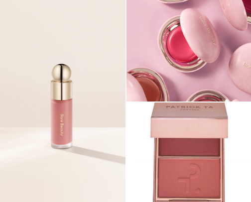 For rosy cheeks and a good day 🩷 cover photo collage