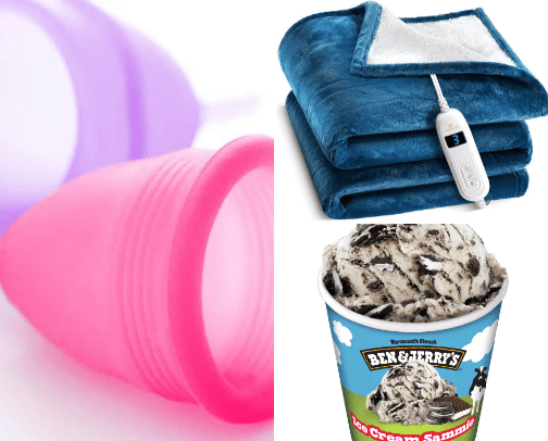My Period essentials cover photo collage