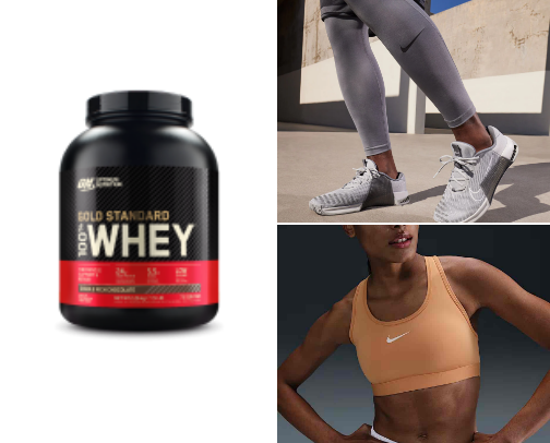Fitness & health cover photo collage