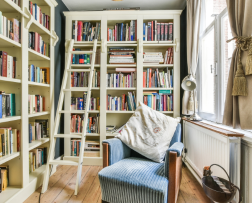 The Cozy Shelf cover photo collage