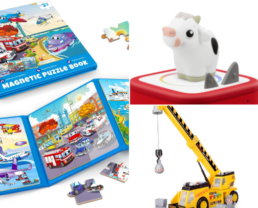 Christmas List for our kids under 4 cover photo collage