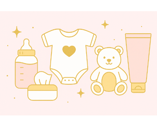 Tiny Human, Big Needs 🍼 cover photo collage