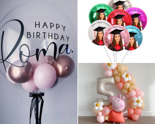 Birthday party Decorations Collections recs cover photo collage