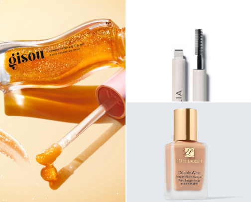 my makeup bag as an acne girly💄💋 cover photo collage