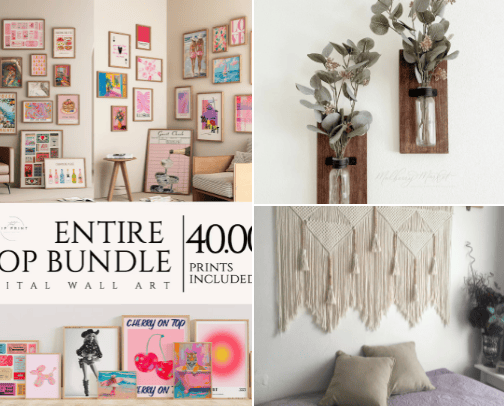 Home Decoration cover photo collage