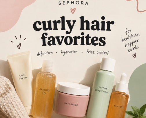 The Ultimate Sephora Haircare Guide for your Textured Hair cover photo collage