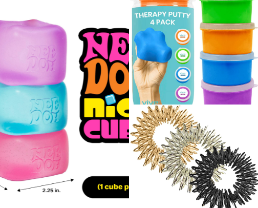 The Ultimate Fidget Toy Guide: Best-Selling, Calming & Trendy Picks. cover photo collage